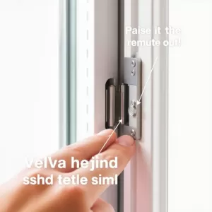 Jak zdjąć skrzydło okna VEKA