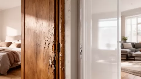Wykończenie drzwi wewnętrznych